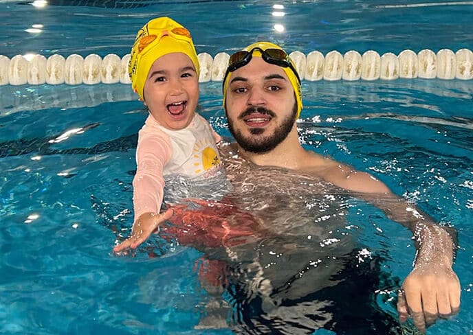 Üsküdar Bebek Yüzme Kursu